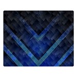 Blue Background Wallpaper Motif Design Double Sided Flano Blanket (Large)  80 x60  Blanket Front