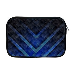 Blue Background Wallpaper Motif Design Apple Macbook Pro 17  Zipper Case