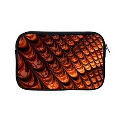 Brown Fractal Mathematics Frax Apple Macbook Pro 13  Zipper Case