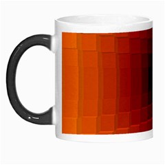 Orange Background Wallpaper Texture Lines Morph Mugs by Amaryn4rt