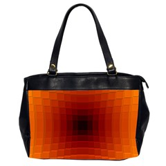 Orange Background Wallpaper Texture Lines Office Handbags (2 Sides)  by Amaryn4rt