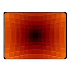 Orange Background Wallpaper Texture Lines Fleece Blanket (small) by Amaryn4rt