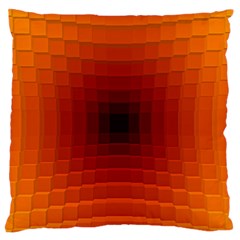 Orange Background Wallpaper Texture Lines Standard Flano Cushion Case (two Sides) by Amaryn4rt