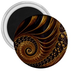 Fractal Spiral Endless Mathematics 3  Magnets