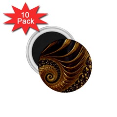 Fractal Spiral Endless Mathematics 1.75  Magnets (10 pack) 