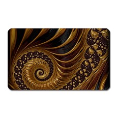 Fractal Spiral Endless Mathematics Magnet (rectangular) by Amaryn4rt