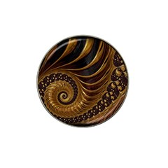 Fractal Spiral Endless Mathematics Hat Clip Ball Marker by Amaryn4rt