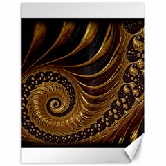 Fractal Spiral Endless Mathematics Canvas 18  X 24   by Amaryn4rt