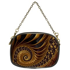 Fractal Spiral Endless Mathematics Chain Purses (one Side)  by Amaryn4rt