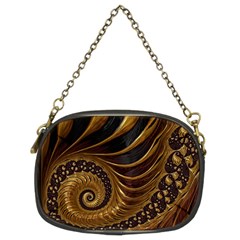 Fractal Spiral Endless Mathematics Chain Purses (Two Sides) 