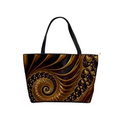 Fractal Spiral Endless Mathematics Shoulder Handbags by Amaryn4rt