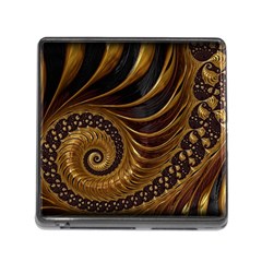 Fractal Spiral Endless Mathematics Memory Card Reader (square) by Amaryn4rt