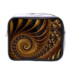 Fractal Spiral Endless Mathematics Mini Toiletries Bags by Amaryn4rt