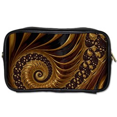 Fractal Spiral Endless Mathematics Toiletries Bags by Amaryn4rt