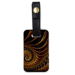 Fractal Spiral Endless Mathematics Luggage Tags (One Side) 