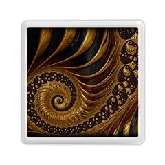 Fractal Spiral Endless Mathematics Memory Card Reader (Square) 