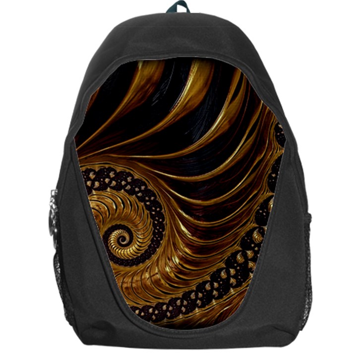 Fractal Spiral Endless Mathematics Backpack Bag