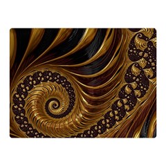 Fractal Spiral Endless Mathematics Double Sided Flano Blanket (Mini) 