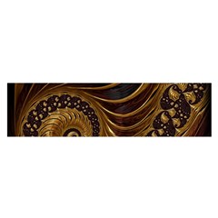 Fractal Spiral Endless Mathematics Satin Scarf (Oblong)