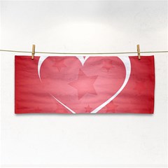 Postcard Banner Heart Holiday Love Cosmetic Storage Cases by Amaryn4rt