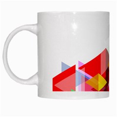 Graphics Cover Gradient Elements White Mugs by Amaryn4rt