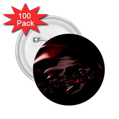 Fractal Mathematic Sabstract 2 25  Buttons (100 Pack)  by Amaryn4rt