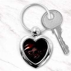 Fractal Mathematic Sabstract Key Chains (heart)  by Amaryn4rt