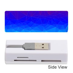 Gradient Red Blue Landfill Memory Card Reader (Stick) 