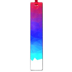 Gradient Red Blue Landfill Large Book Marks