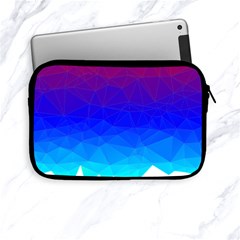 Gradient Red Blue Landfill Apple iPad Mini Zipper Cases