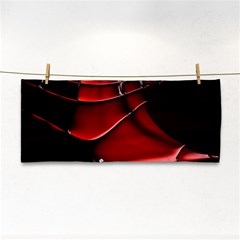 Red Black Fractal Mathematics Abstract Cosmetic Storage Cases by Amaryn4rt