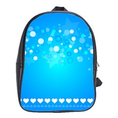 Desktop Banner Postcard Hearts School Bags(large)  by Amaryn4rt