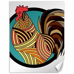 Rooster Poultry Animal Farm Canvas 18  X 24   by Amaryn4rt