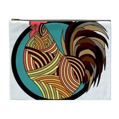 Rooster Poultry Animal Farm Cosmetic Bag (xl) by Amaryn4rt