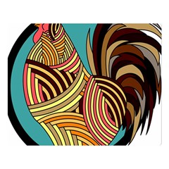 Rooster Poultry Animal Farm Double Sided Flano Blanket (large)  by Amaryn4rt