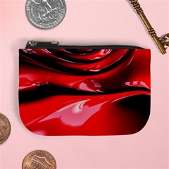 Red Fractal Mathematics Abstract Mini Coin Purses by Amaryn4rt