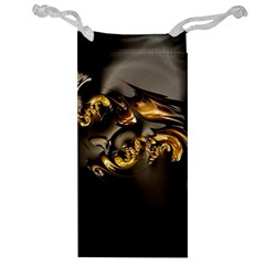 Fractal Mathematics Abstract Jewelry Bag by Amaryn4rt