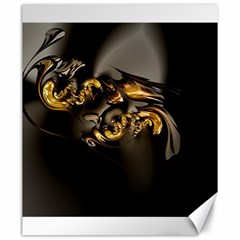 Fractal Mathematics Abstract Canvas 20  X 24   by Amaryn4rt