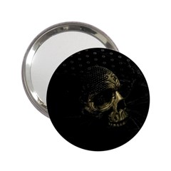 Skull Fantasy Dark Surreal 2 25  Handbag Mirrors by Amaryn4rt