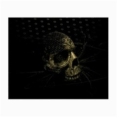 Skull Fantasy Dark Surreal Small Glasses Cloth by Amaryn4rt