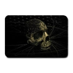 Skull Fantasy Dark Surreal Plate Mats by Amaryn4rt