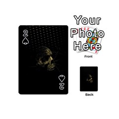 Skull Fantasy Dark Surreal Playing Cards 54 (mini)  by Amaryn4rt