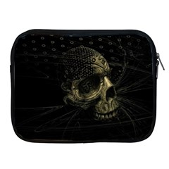 Skull Fantasy Dark Surreal Apple Ipad 2/3/4 Zipper Cases by Amaryn4rt