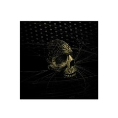 Skull Fantasy Dark Surreal Satin Bandana Scarf by Amaryn4rt