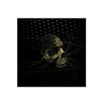 Skull Fantasy Dark Surreal Satin Bandana Scarf Front