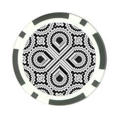 Pattern Tile Seamless Design Poker Chip Card Guard (10 Pack) by Amaryn4rt