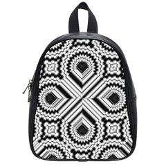 Pattern Tile Seamless Design School Bags (small)  by Amaryn4rt