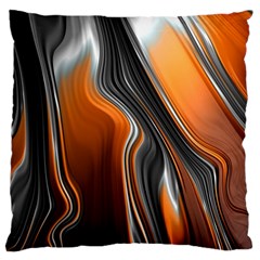 Fractal Structure Mathematic Large Cushion Case (one Side) by Amaryn4rt