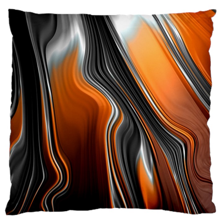 Fractal Structure Mathematic Large Cushion Case (One Side)