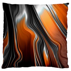 Fractal Structure Mathematic Standard Flano Cushion Case (one Side) by Amaryn4rt